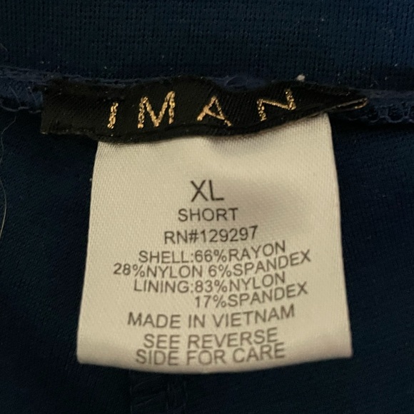 IMAN Black Bootcut Pull On Pant XL Short - Picture 4 of 6